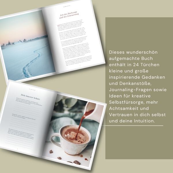 Produktbild: Zeit statt Zeug: Der achtsame Adventskalender 2024