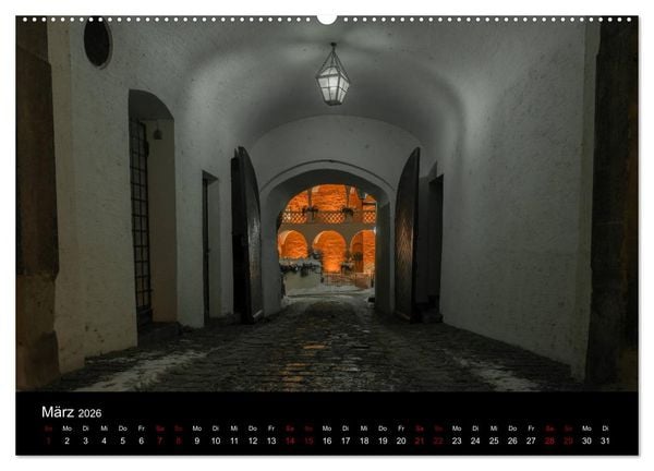 Produktbild: Regensburg bei Nacht (Wandkalender 2026 DIN A2 quer), CALVENDO Monatskalender