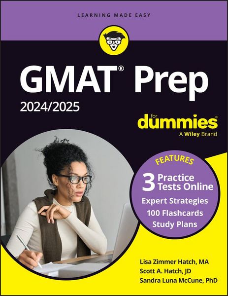 Produktbild: GMAT Prep 2024/2025 For Dummies with Online Practice (GMAT Focus Edition)