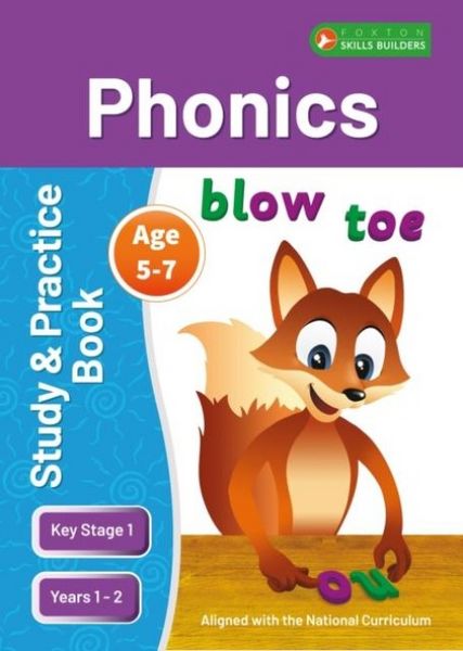 Produktbild: KS1 Phonics Study & Practice Book for Ages 5-7 (Years 1-2) Perfect for learning at home or use in the classroom