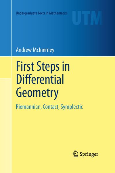 Produktbild: First Steps in Differential Geometry