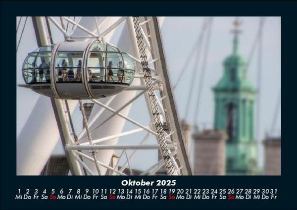 Produktbild: Londons sch&ouml;nste Seiten 2025 Fotokalender DIN A5