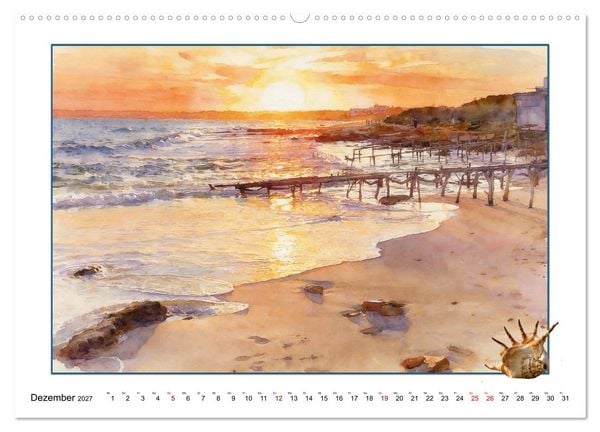 Produktbild: Karibisches Flair auf Formentera (Wandkalender 2027 DIN A2 quer), CALVENDO Monatskalender