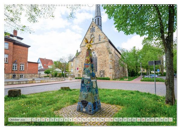 Produktbild: Rinteln Impressionen (hochwertiger Premium Wandkalender 2026 DIN A2 quer), Kunstdruck in Hochglanz
