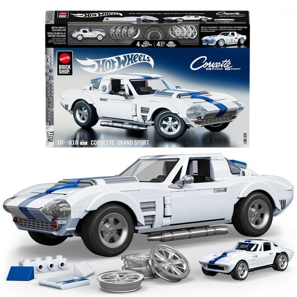 Produktbild: Mattel Brick Shop HW ELITE SERIES CORVETTE