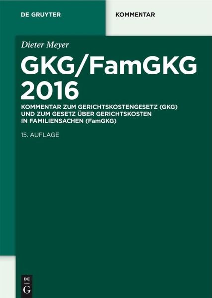 Produktbild: GKG/FamGKG 2016