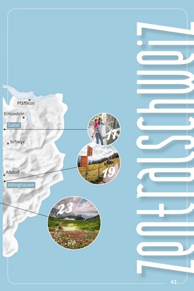 Produktbild: K&uuml;mmerly+Frey Erlebnis Schweiz Wandern mit Kinderwagen - Wanderf&uuml;hrer