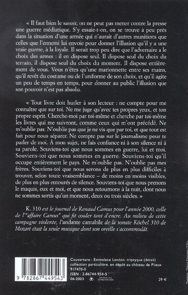Produktbild: K. 310