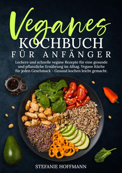 Produktbild: Veganes Kochbuch f&uuml;r Anf&auml;nger