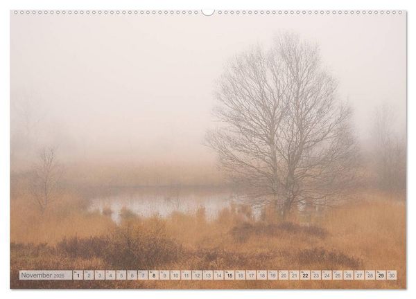 Produktbild: Moore und B&auml;che in Eifel und Ardennen (Wandkalender 2026 DIN A2 quer), CALVENDO Monatskalender