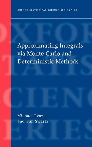 Produktbild: Approximating Integrals Via Monte Carlo and Deterministic Methods