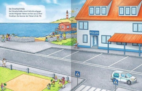 Produktbild: Meine gro&szlig;e bunte Stickerwelt &ndash; Polizei und Feuerwehr