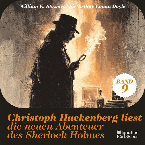 Produktbild: Christoph Hackenberg liest die neuen Abenteuer des Sherlock Holmes (Band 9)