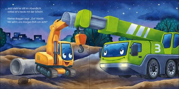 Produktbild: Gute Nacht, kleiner Bagger!