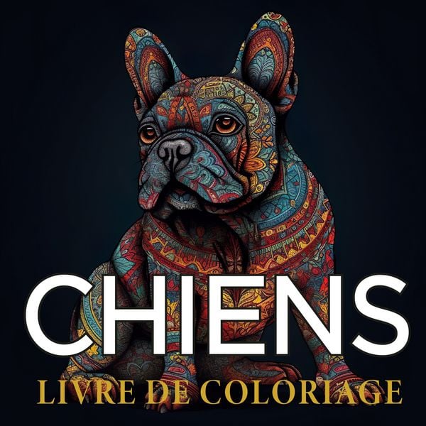 Produktbild: Chiens livres de coloriage