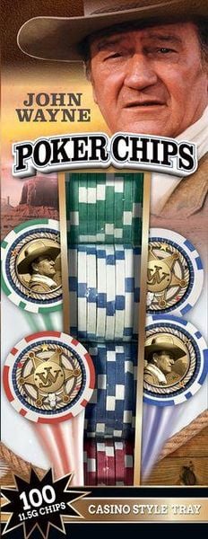 Produktbild: John Wayne 100 PC Poker Chips