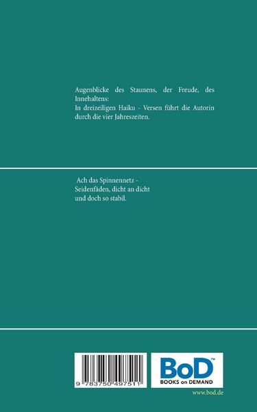 Produktbild: Durch die Jahreszeiten mit Haiku - Versen