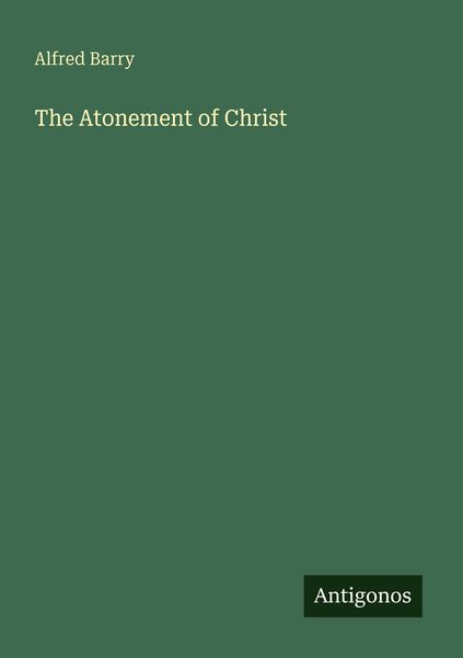 Produktbild: The Atonement of Christ
