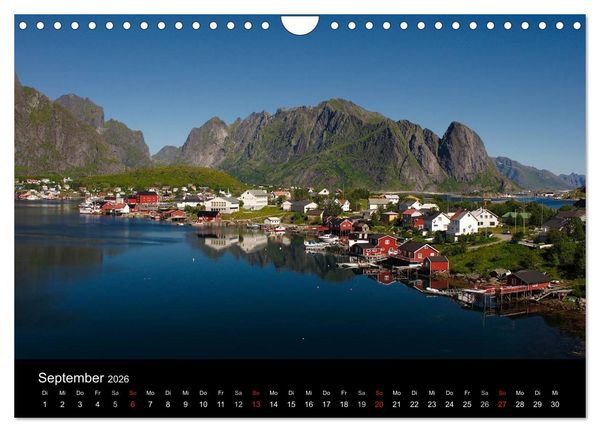 Produktbild: Lofoten (Wandkalender 2026 DIN A4 quer), CALVENDO Monatskalender