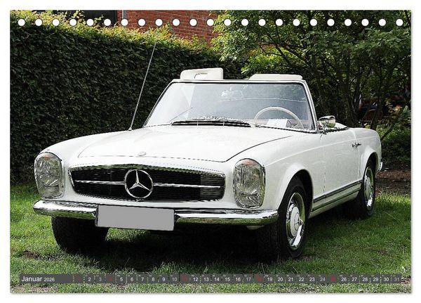 Produktbild: Mercedes Benz - Edle Sch&auml;tzchen (Tischkalender 2026 DIN A5 quer), CALVENDO Monatskalender