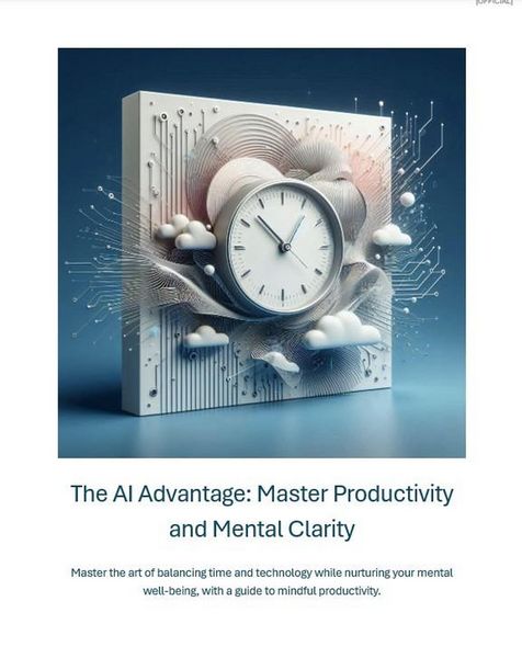 Produktbild: The AI Advantage: Master Productivity and Mental Clarity