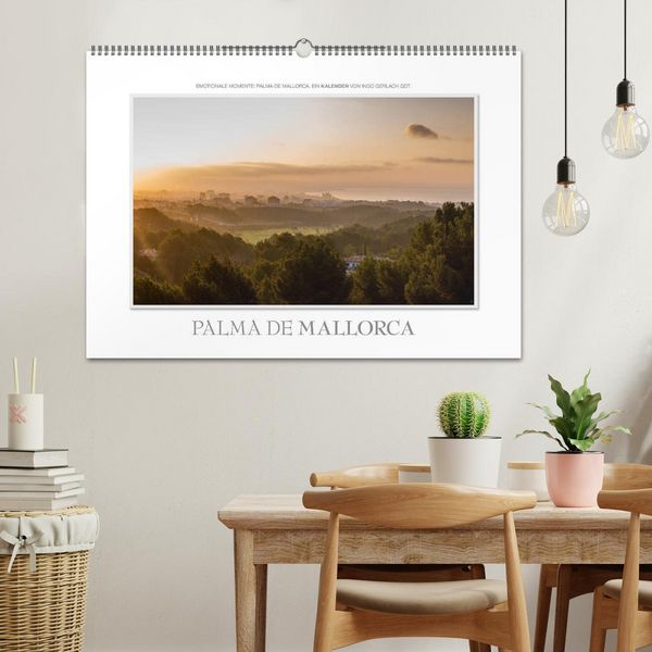 Produktbild: Emotionale Momente: Palma de Mallorca (Wandkalender 2026 DIN A2 quer), CALVENDO Monatskalender