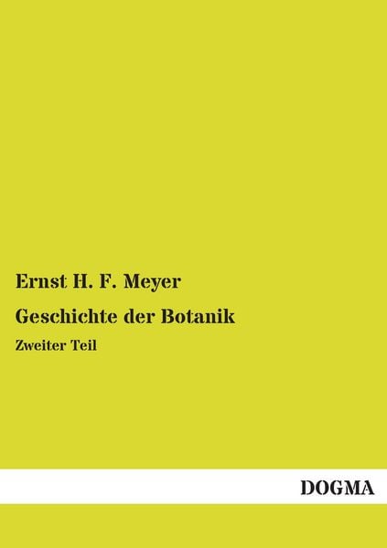 Produktbild: Geschichte der Botanik