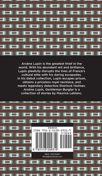 Produktbild: Arsene Lupin: The Gentleman Burglar