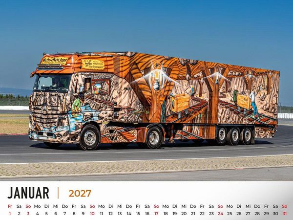 Produktbild: Showtrucks Kalender 2027