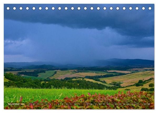 Produktbild: Toskana &ndash; Magie der Farben (Tischkalender 2027 DIN A5 quer), CALVENDO Monatskalender
