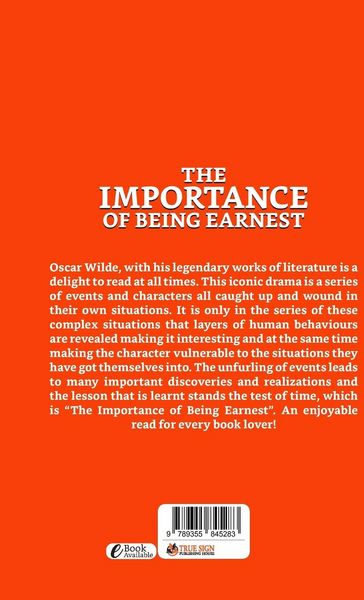 Produktbild: The Importance of Being Earnest