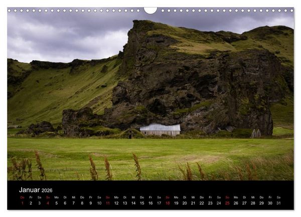 Produktbild: Island (Wandkalender 2026 DIN A3 quer), CALVENDO Monatskalender