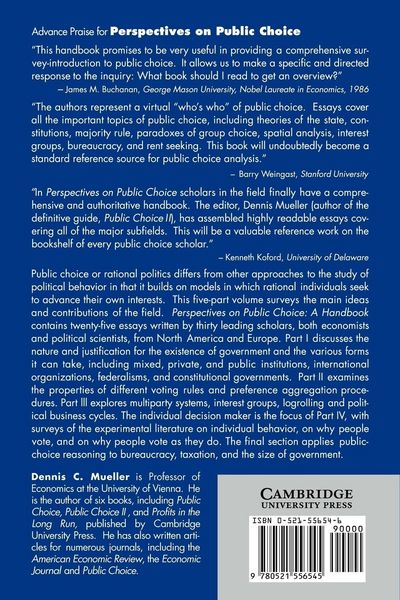Produktbild: Perspectives on Public Choice