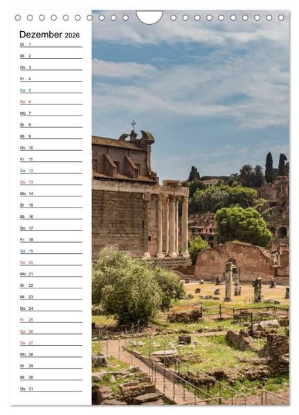Produktbild: Antikes Rom (Wandkalender 2026 DIN A4 hoch), CALVENDO Monatskalender