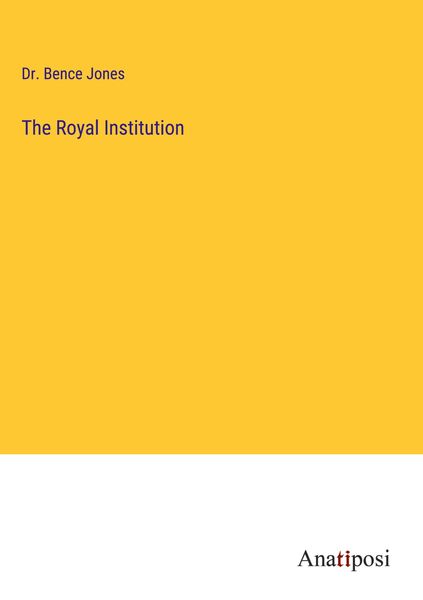 Produktbild: The Royal Institution