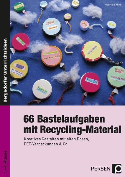 Produktbild: 66 Bastelaufgaben mit Recycling-Material
