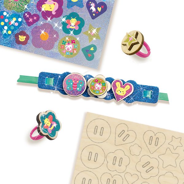 Produktbild: SES CREATIVE Bastelset Easy Ringe und Armb&auml;nder