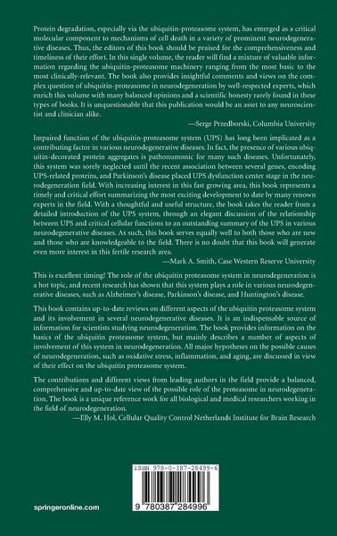 Produktbild: The Proteasome in Neurodegeneration
