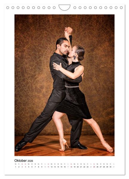 Produktbild: The Art Of Tango (Wandkalender 2026 DIN A4 hoch), CALVENDO Monatskalender