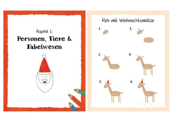 Produktbild: Meine erste Mal- und Zeichenschule - Weihnachten. Ab 4 Jahren