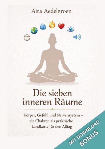Produktbild: Die sieben inneren R&auml;ume - K&ouml;rper, Gef&uuml;hl und Nervensystem - die Chakren als praktische Landkarte f&uuml;r den Alltag