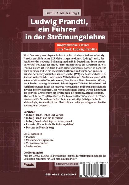 Produktbild: Ludwig Prandtl, ein F&uuml;hrer in der Str&ouml;mungslehre