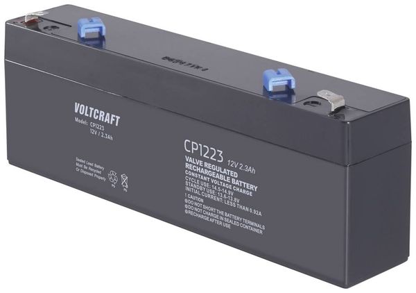 VOLTCRAFT CE12V/2,3Ah VC-12713960 Bleiakku 12 V 2.3 Ah Blei-Vlies (AGM) (B x H x T) 178 x 67 x 35 mm Flachstecker 4.8 mm