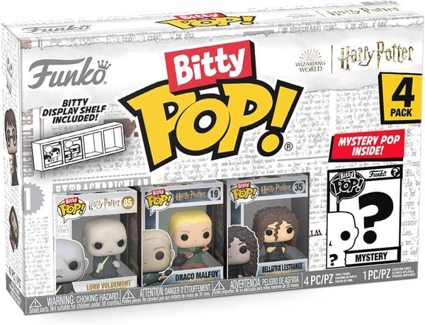 Bitty POP: HP- Voldemort 4PK