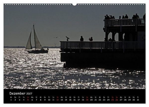 Produktbild: An der Nordseek&uuml;ste... (hochwertiger Premium Wandkalender 2027 DIN A2 quer), Kunstdruck in Hochglanz