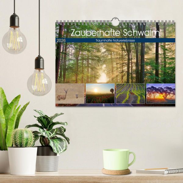 Produktbild: Zauberhafte Schwalm (Wandkalender 2026 DIN A4 quer), CALVENDO Monatskalender