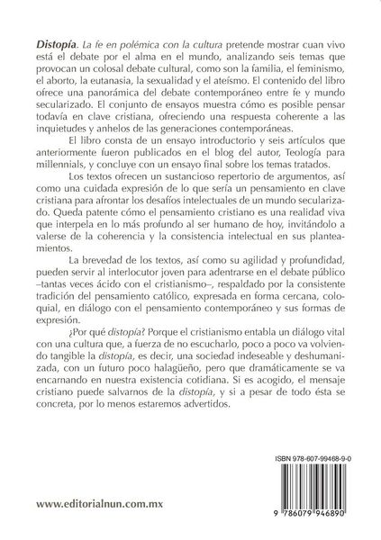 Produktbild: Distop&iacute;a. La fe en pol&eacute;mica con la cultura