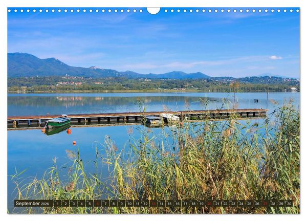Produktbild: Lago di Varese - Eine der sch&ouml;nsten Seenlandschaften Italiens (Wandkalender 2026 DIN A3 quer), CALVENDO Monatskalender