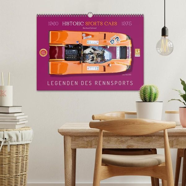 Produktbild: Legenden des Rennsports Historic Sports Cars 1960-1975 (Wandkalender 2026 DIN A3 quer), CALVENDO Monatskalender
