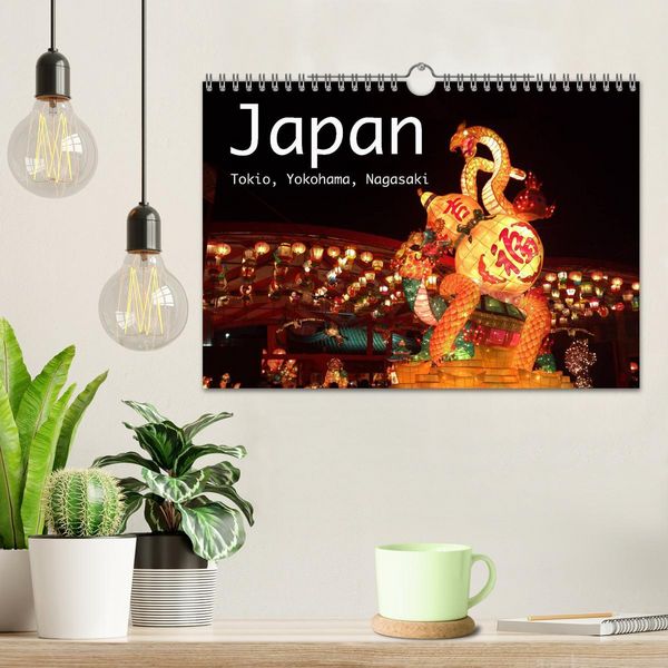 Produktbild: Japan - Tokio, Yokohama, Nagasaki (Wandkalender 2026 DIN A4 quer), CALVENDO Monatskalender